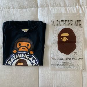 BAPE x baby Milo tee